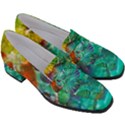 Underwater Summer Women s Chunky Heel Loafers View3