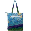 A Very Very Starry Night Double Zip Up Tote Bag View2