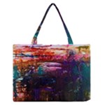 Spring Ring Zipper Medium Tote Bag