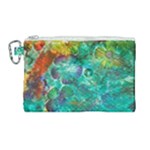 Underwater Summer Canvas Cosmetic Bag (Large)