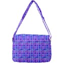 Background Mosaic Purple Blue Courier Bag View3