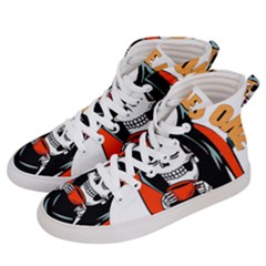 Halloween Men s Hi-top Skate Sneakers by Sparkle