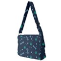 Bons-foot-prints-pattern-background Full Print Messenger Bag (M) View2