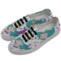 Set-cute-mermaid-seaweeds-marine-inhabitants Men s Classic Low Top Sneakers View2