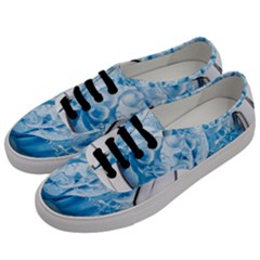 Silver Framed Washing Machine Animated Men s Classic Low Top Sneakers