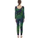 Abstract Fractal Art Pattern Long Sleeve Catsuit View2