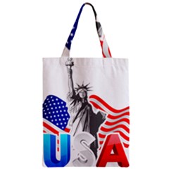 New York City Holiday United States Usa Zipper Classic Tote Bag