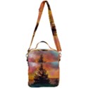 Tree Nature Landscape Fantasy Magical Cosmic Crossbody Day Bag View3