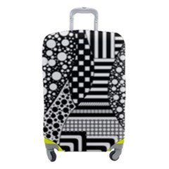 Black And White Luggage Cover (small) by gasi