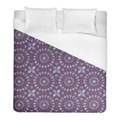 Kaleidoscope Plum Duvet Cover (full/ Double Size) by Mazipoodles