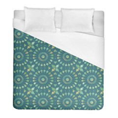 Kaleidoscope Hunter Green Duvet Cover (full/ Double Size) by Mazipoodles