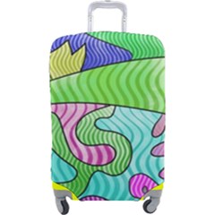 Colorful Stylish Design Luggage Cover (large) by gasi