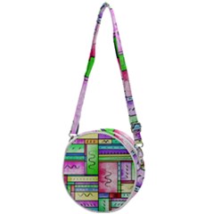 Colorful Stylish Design Crossbody Circle Bag by gasi