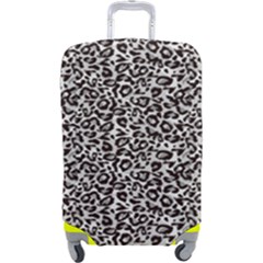 Black Cheetah Skin Luggage Cover (large)