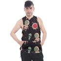 Space Pattern Cartoon Men s Sleeveless Hoodie View1