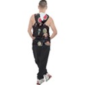 Space Pattern Cartoon Men s Sleeveless Hoodie View2