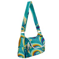 Waves Ocean Sea Abstract Whimsical Multipack Bag