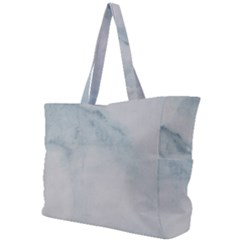 Smoky Clouds In Lake And Mountains Simple Shoulder Bag by qygartwork