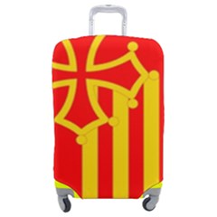 Languedoc Roussillon Flag Luggage Cover (medium) by tony4urban