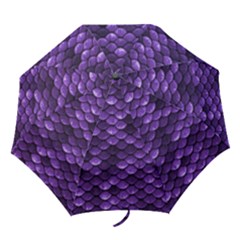 Purple Scales! Folding Umbrellas by fructosebat