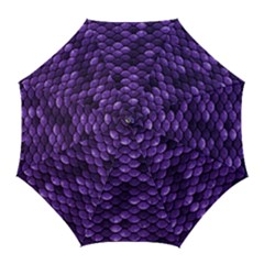 Purple Scales! Golf Umbrellas by fructosebat