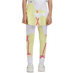 Stork Design T- Shirtstork T- Shirt (1) Kids  Skirted Pants