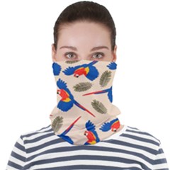 Bird Animals Parrot Pattern Face Seamless Bandana (adult) by Ravend