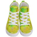 Colorful Multicolored Maximalist Abstract Design Kids  Hi-Top Skate Sneakers View1