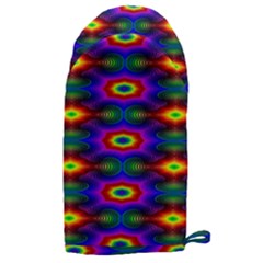 Colorfull Wallpaper Microwave Oven Glove