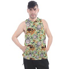 My Neighbor Totoro Pattern Men s Sleeveless Hoodie