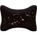 Abstract Rose Gold Glitter Background Seat Head Rest Cushion View1