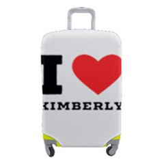 I Love Kimberly Luggage Cover (small) by ilovewhateva