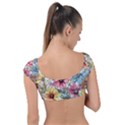 Flower Nature Floral Spring Cap Sleeve Ring Bikini Top View2