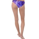 Pattern Floral Flora Flower Flowers Blue Violet Patterns Ring Detail Bikini Bottoms View2