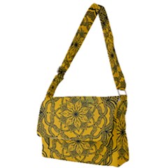 Mandala Vintage Painting Flower Full Print Messenger Bag (s)