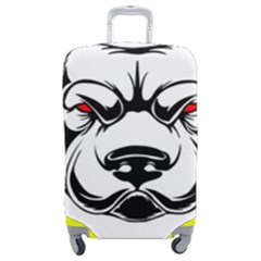 Dog Animal Mammal Bulldog Pet Luggage Cover (medium) by Semog4