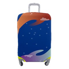 Koi Fish Carp Water Nature Animal Luggage Cover (small) by Semog4