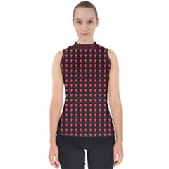 Arrow Pentagon Desktop Wallpaper Geometric Pattern Mock Neck Shell Top