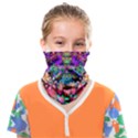 Flower Patterns Abstract Pattern Digital Art Face Covering Bandana (Kids) View1