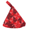 Red Diamond Shapes Pattern Anti scalding pot cap View2