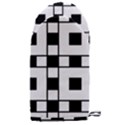 Black And White Pattern Microwave Oven Glove View1