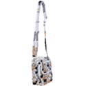 Cute-cat-kitten-cartoon-doodle-seamless-pattern Shoulder Strap Belt Bag View1