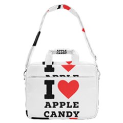 I Love Apple Candy Macbook Pro 16  Shoulder Laptop Bag by ilovewhateva