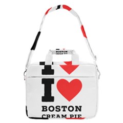 I Love Boston Cream Pie Macbook Pro 16  Shoulder Laptop Bag by ilovewhateva