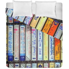 Cassette Tape Music Vintage 1980s 70s Duvet Cover Double Side (california King Size) by 99art