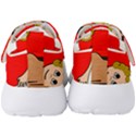 Comic-characters-grandfather Men s Velcro Strap Shoes View4