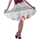 Bulgarian Folk Art Folk Art A-line Skater Skirt View1