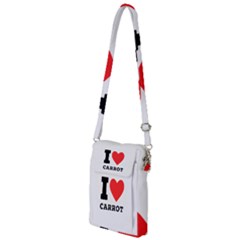 I Love Carrots  Multi Function Travel Bag by ilovewhateva