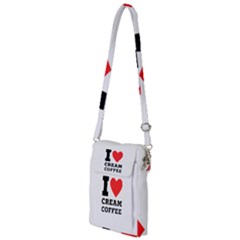 I Love Cream Coffee Multi Function Travel Bag by ilovewhateva