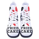 I love fried cake  Women s High-Top Canvas Sneakers View1